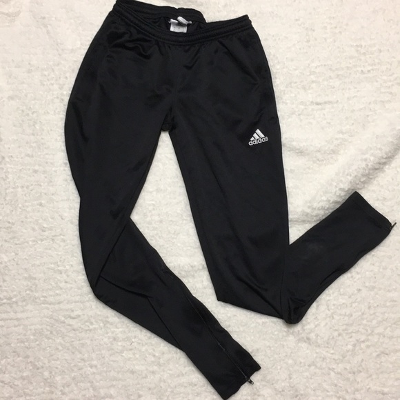 adidas track pants no stripes